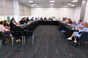 Over 30 attendees come along to the 2024 AGM. The AGM is an important constitutional gathering of Nottingham City Business Club members to hear about the progress of the Club, and recent and ongoing developments.
