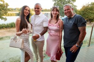 From left we have Sianna Edwards and Jason Cooke both from The Merry Men, Sophie Wallace of Arc Inspirations and Steve Bennett of Ascend Business Coaching