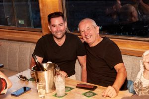 Will Bottomley and Steve Edwards (right)