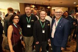 Pictured left to right are Aditi Bilakhia of Equation, Daniel Barnett of Forever Stars, Matt Parfitt of Grace Enterprises and Andrew Fennel of Forever Stars