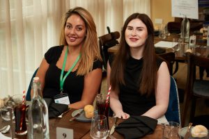 Charlene Brennan (left) and Chloe Hickling, both of of Weightmans