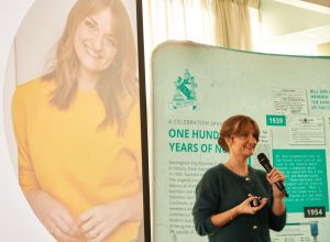 Guest speaker Laurey Buckland